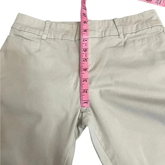 Dockers Light Khaki Straight Leg Cotton  Work Office Pants Women’s size 4 - Picture 8 of 11